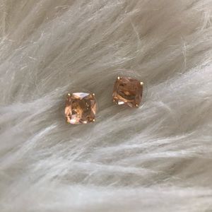 Stella & Dot Peach Earrings